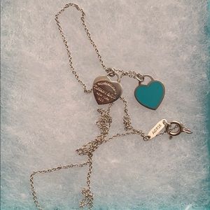 Tiffany mini heart necklace